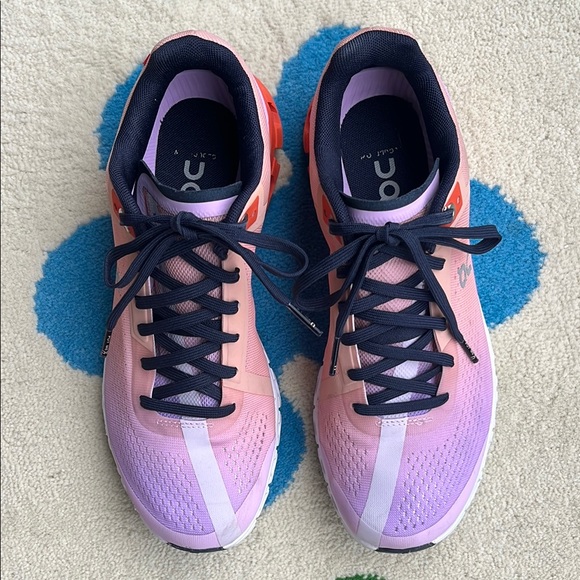 On Cloud X Fiji Pink Sneakers - Picture 2 of 8